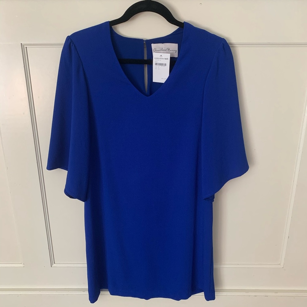Charles Henry - Blue Shift Dress - XS